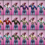 Low Cut Bombers - MP Female - Textures2