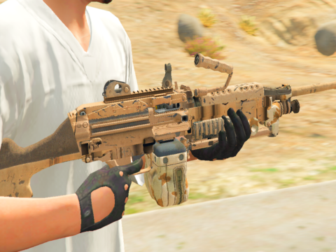 M249 Sandstorm [ Fivem / Replace] [Animated] V1.0