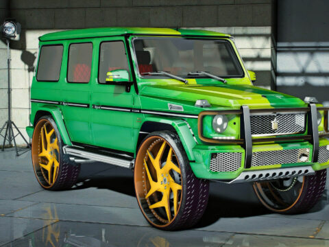 Mercedes-Benz G65 Class Gold
