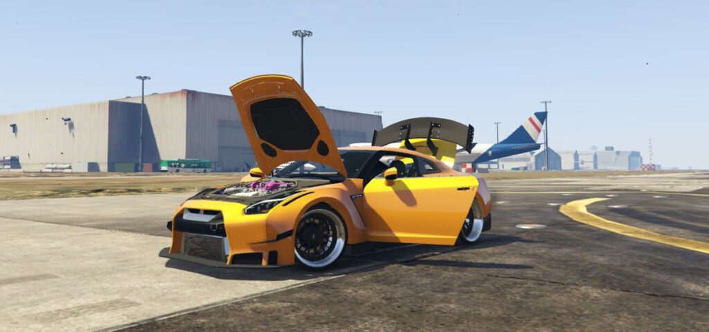 Nissan GT-R R35 GT Custom [Add-On] V1.0 – GTA 5 mod