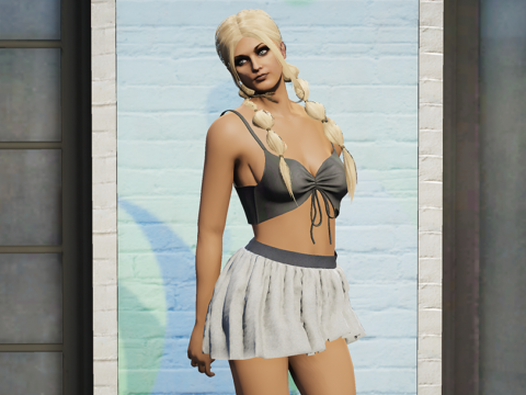 Pleated skirt - MP Female 1.0