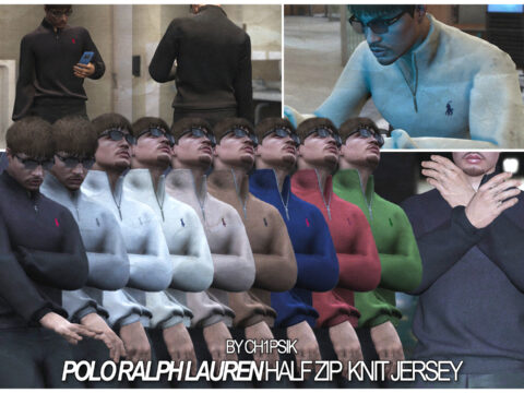 Polo Ralph Lauren Half Zip Knit Jersey/Sweater [MP Male] V1.0