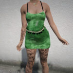 Pregnancy Belly Chain Dress for MP Female5