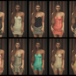 Recolored corset and skirt with tights for MP female 2.0