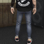 Rolled Up Skinny Jeans | High Quality | MP Male | 8 x Colours [Add-on | Replace | Fivem] V1.0