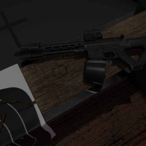 Sai Gry Ar15 [ Replace   Fivem ] [attachments] V1.0 – Gta 5 Mod