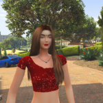 Sims 4 Custom Female Indian Girl Lehanga Dress [Add-On Ped] V1.0