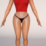 Underwear Bottom for Surreal Body Female 1.0