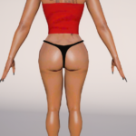 Underwear Bottom for Surreal Body Female 1.02
