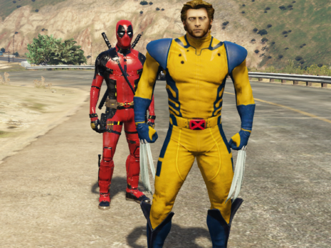 Wolverine deadpool 3 suit retexture