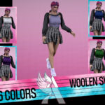 Woolen Sweater - MP Female - Textures