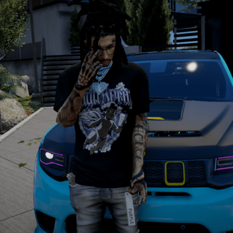 Awful cough syrup shirts MP Male/Franklin – GTA 5 mod