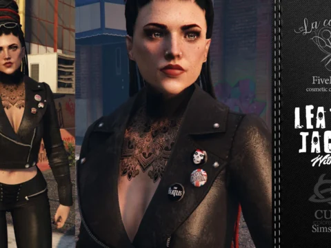 leather jacket