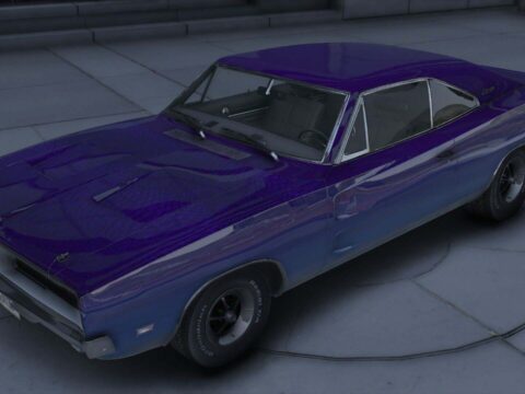 1969 Dodge Charger R/T K/DA Evelynn VILLAIN inspired