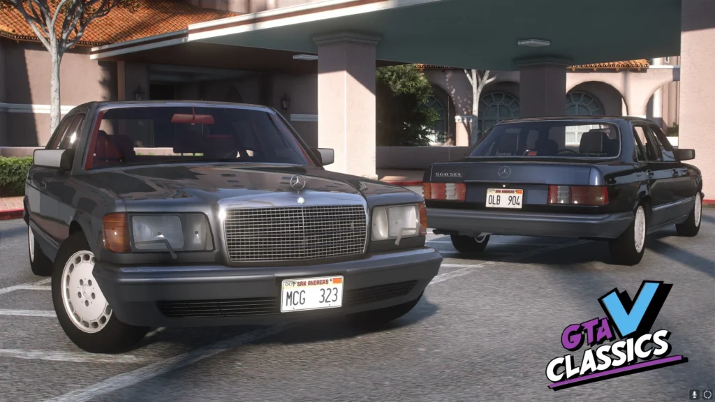 1987 Mercedes-Benz 560 SEL V126 [Add-On | Extras | LODs | VehfuncsV] V1.0a