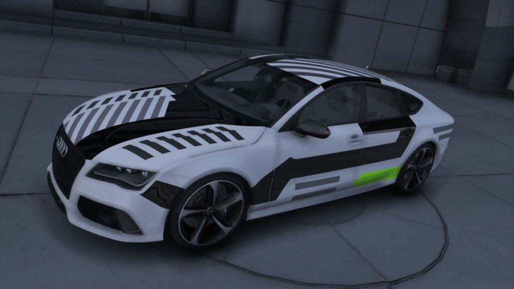 2013 Audi RS7 Modern Lime Design