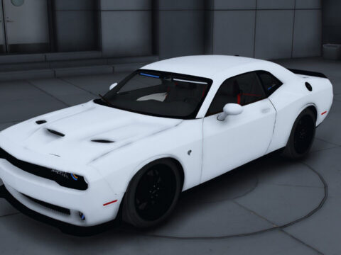 2016 Dodge Challenger SRT Hellcat Unmarked