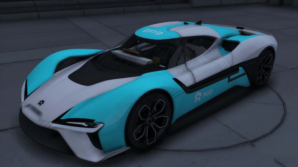 2017 NIO EP9 Fluid Racing Design