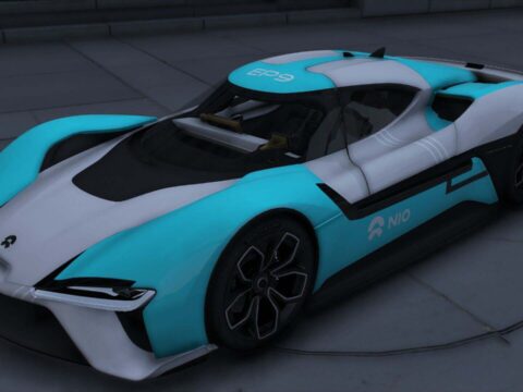 2017 NIO EP9 Fluid Racing Design