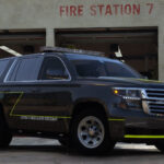 2018 Chevrolet Tahoe SA Fire
