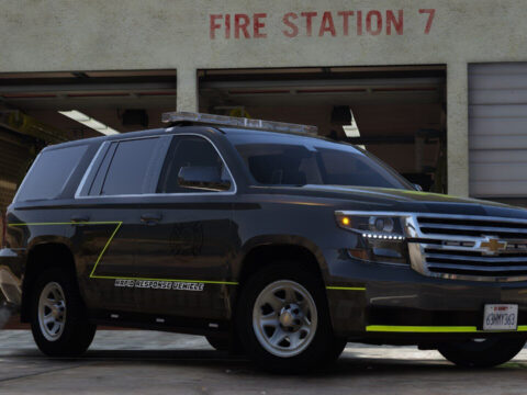 2018 Chevrolet Tahoe SA Fire