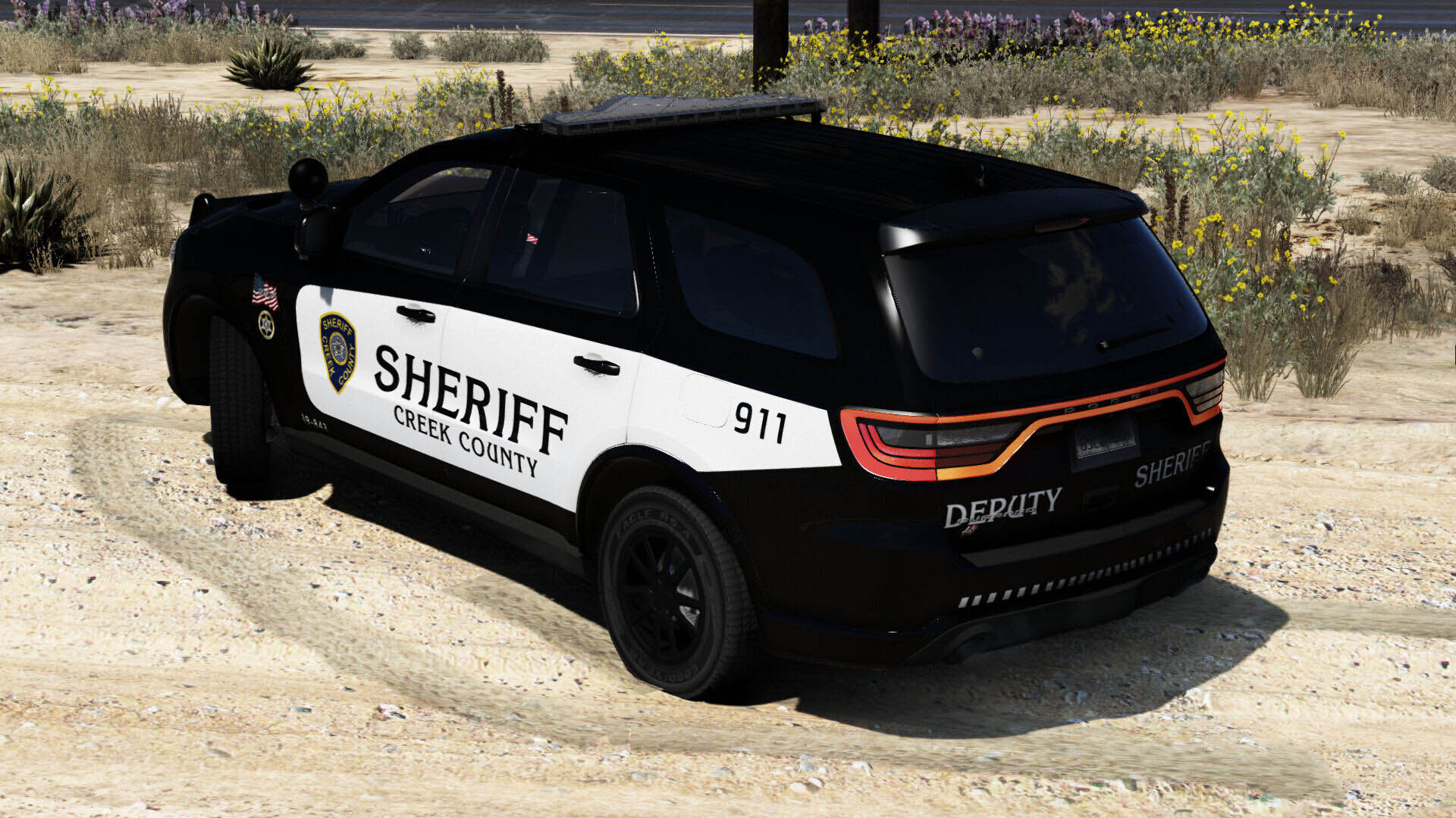 2018 Dodge Durango Creek County Sheriff – GTA 5 mod