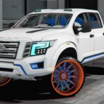 2018 Nissan Titan Custom Lifted on Offroad Forgiatos