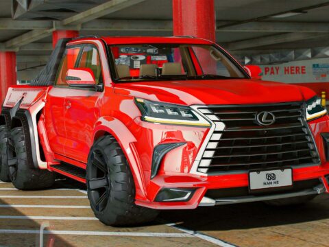 2022 Lexus LX600 6x6 Edition