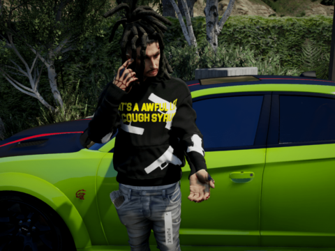 Awful Cough Syrup Hoodies MP/SP Male