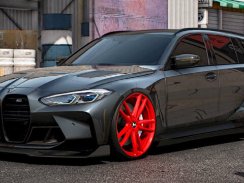 BMW M3 Touring Widebody Props