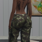 Beautiful Back Tattoo for Female4