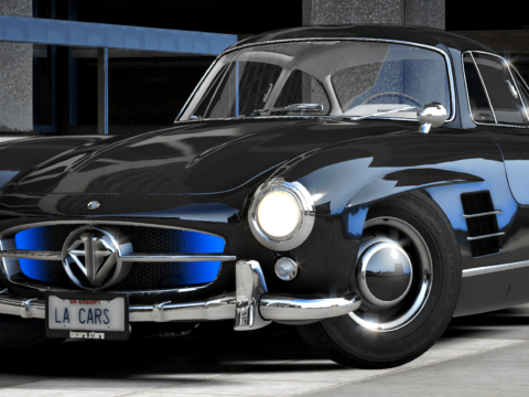 Benefactor 300SL Bond Version [Add-On / FiveM / Animated] V1.0