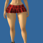 Big Booty Mini Skirt 1.04