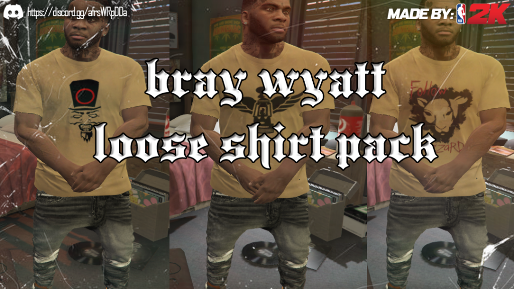 Bray Wyatt Loose Shirt Pack 1.0