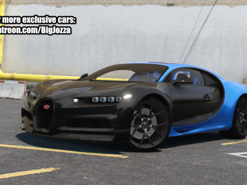 Bugatti Chiron 2018 [Add-On/Fivem] V1.0