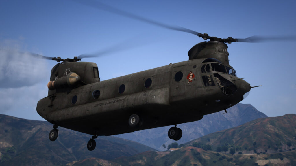 CH-47D Chinook US Army & Royal Air Force [Add-On] V1.0