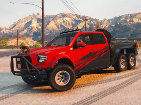 Caracara 6x6 Custom [Add-On|FiveM] V2.0