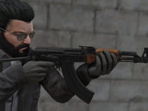 Costum AK from black ops cold war