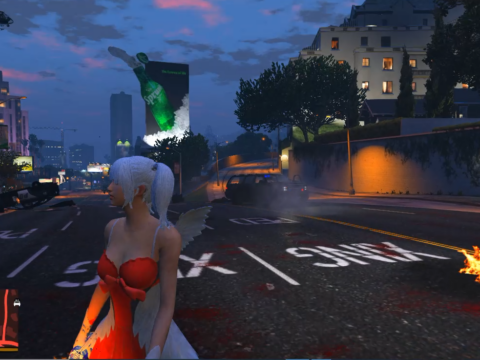 Deadly Sweetheart Dress pubg Add-On Ped V1.0