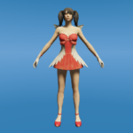 Deadly Sweetheart Dress pubg Add-On Ped 1.03