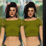 Dreadlocks and braids hairstyle FEM+MALE v12