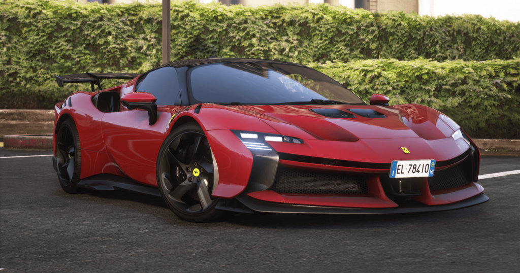 Ferrari SF90xx Stradale 2024 [Add-On / Tuning / LODS / Template /FiveM / Replace] V1.0