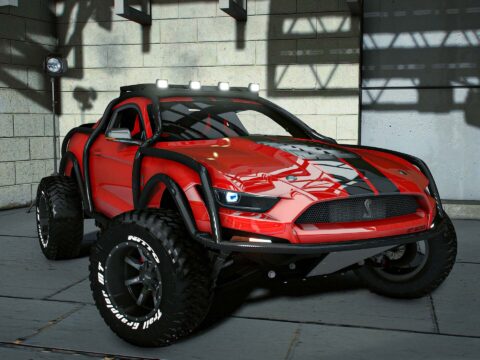 Ford Mustang GT500 Off Road