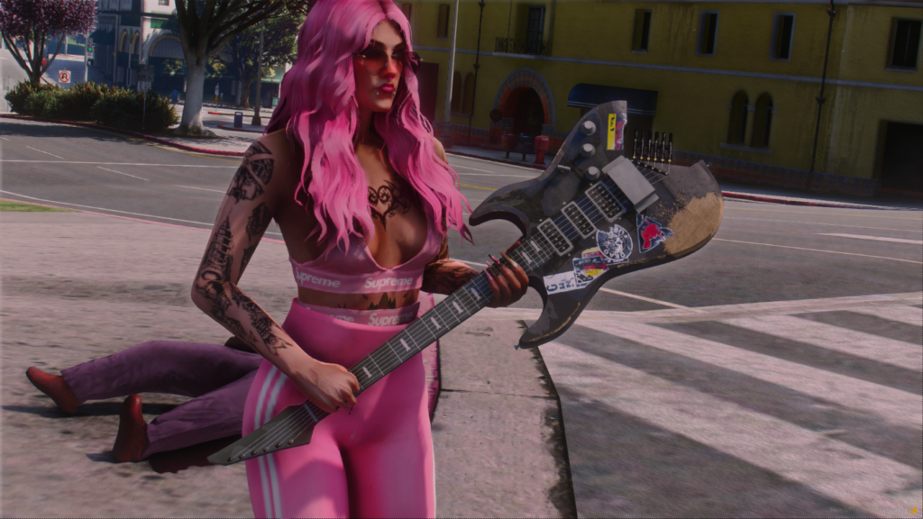 Johnny Silverhand's Guitar - Cyberpunk 2077 V1.0
