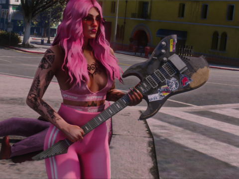Johnny Silverhand's Guitar - Cyberpunk 2077 V1.0