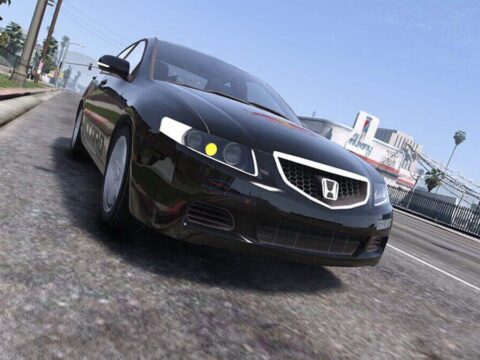 Honda Accord 2003 Modified Lights