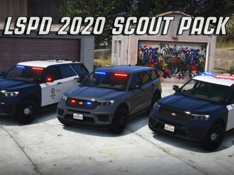 LSPD 2020 Vapid Scout Pack [Add-On | FiveM] V1.0