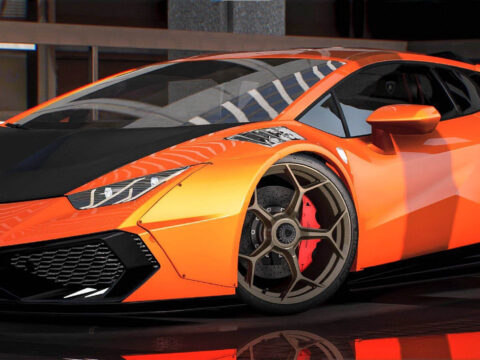 Lamborghini Huracan Lp610-4W (70+ Tuning Parts)