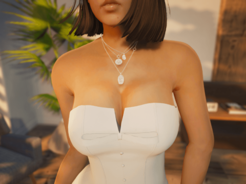 Layered Necklace for MP Female 1.0