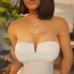 Layered Necklace for MP Female 1.02